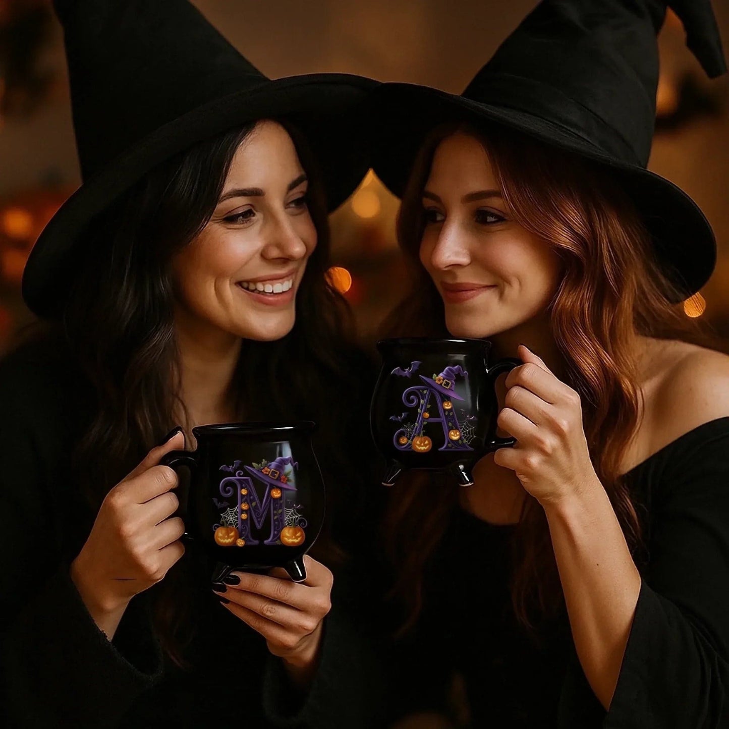 Sherum Ceramic Witch Cauldron Coffee Mug