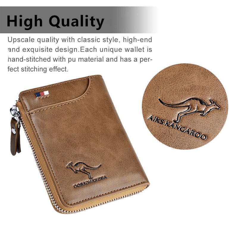 RFID Protected Leather Wallets For Men