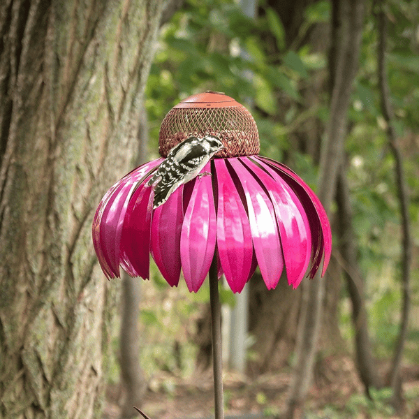 Sherum Outdoor Flower Bird Feeder