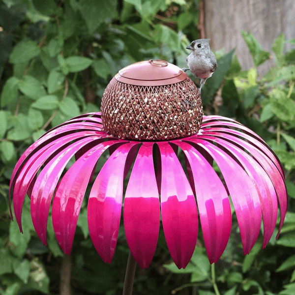 Sherum Outdoor Flower Bird Feeder