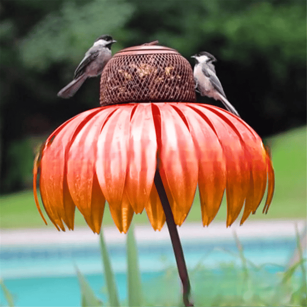Sherum Outdoor Flower Bird Feeder