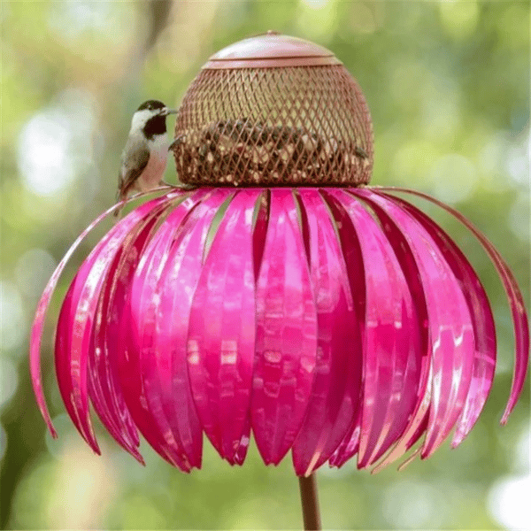 Sherum Outdoor Flower Bird Feeder